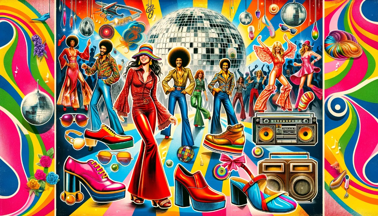 70s Platform Shoes | The Disco Heels
