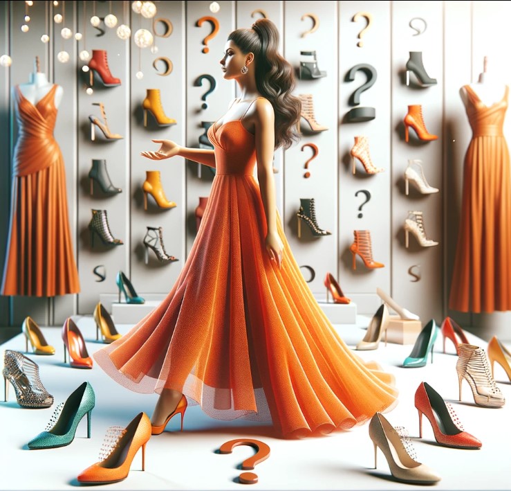 What Colour Shoes Go With An Orange Dress? The Perfect Shoe Wear With An Orange Outfit And Where To Find Dresses