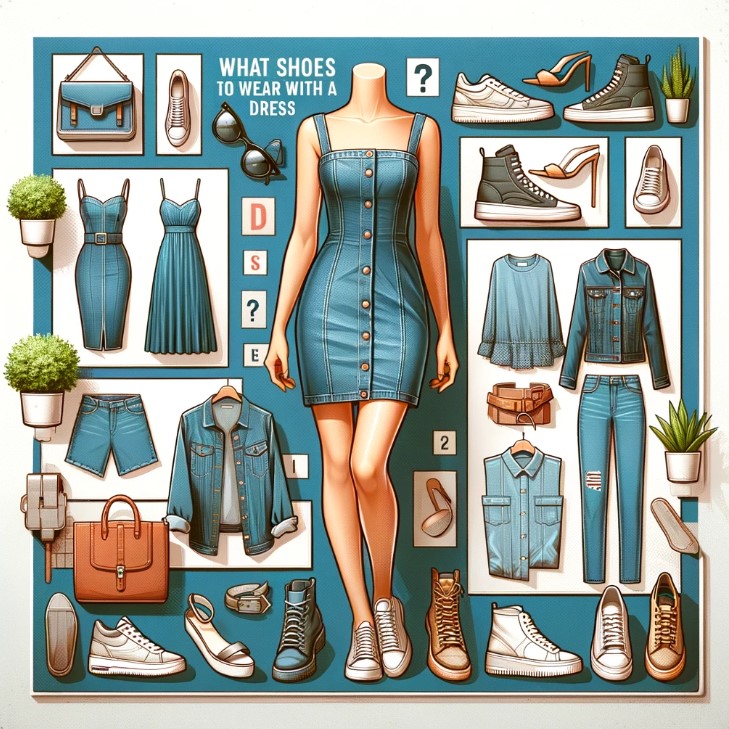 What Shoes To Wear With Denim Dress