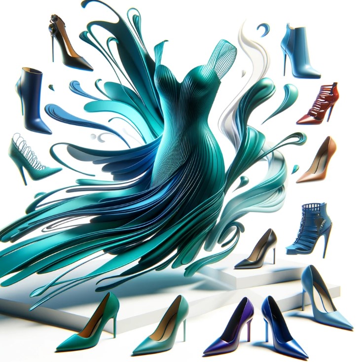 What Colour Shoes With Teal Dress?